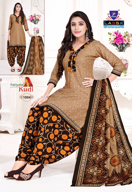 ARIHANT LASSA PATIYALA KUDI New Designer Fancy Casual Wear Dress Material Collection